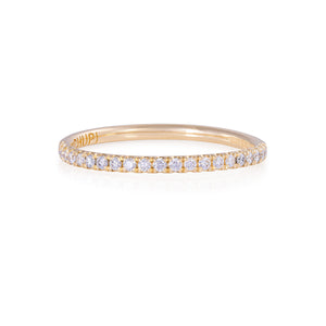 Today Classic Diamond Eternity Ring - 14k Polished Gold Half Eternity Classic Diamond Ring